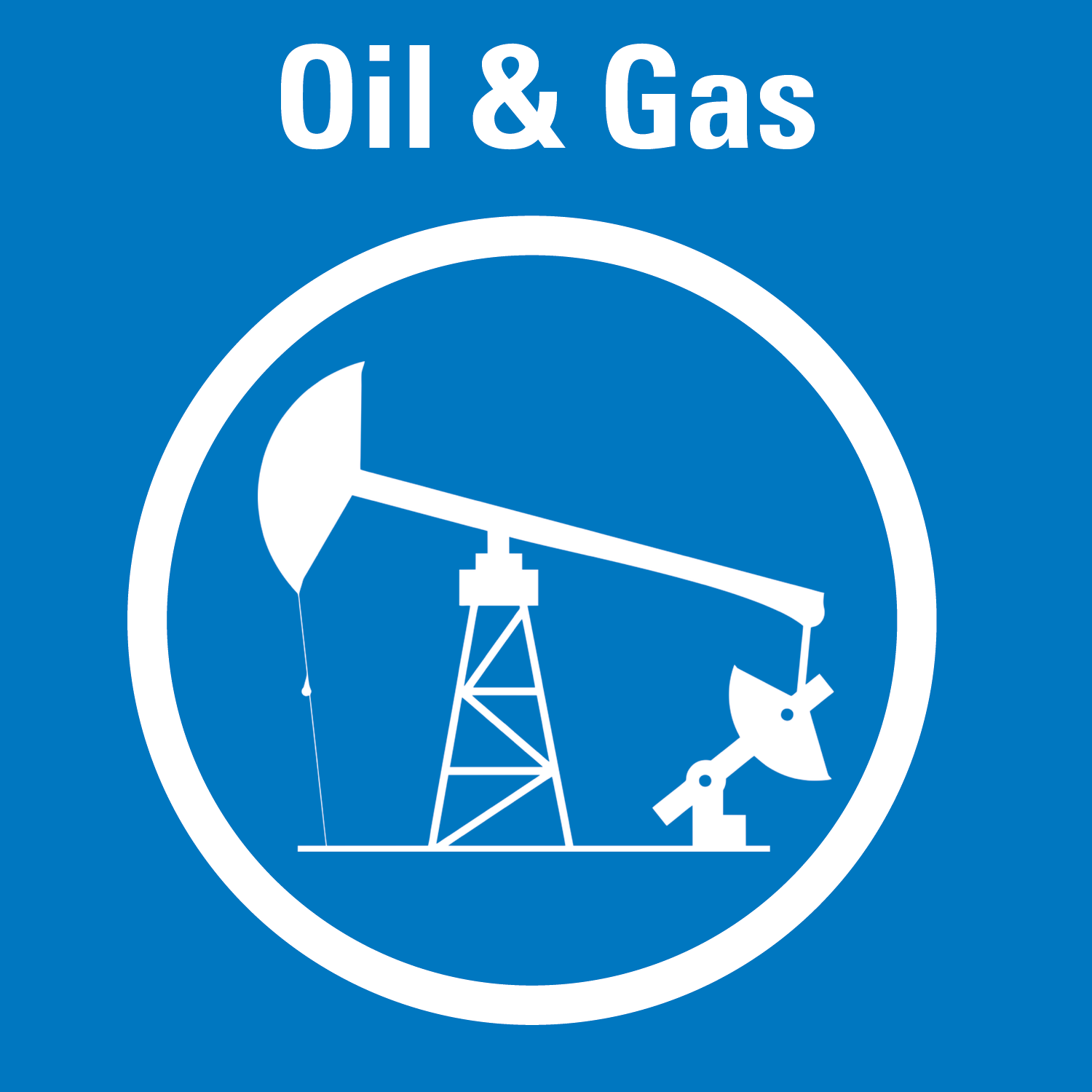 Oil & Gas Industry metro icon