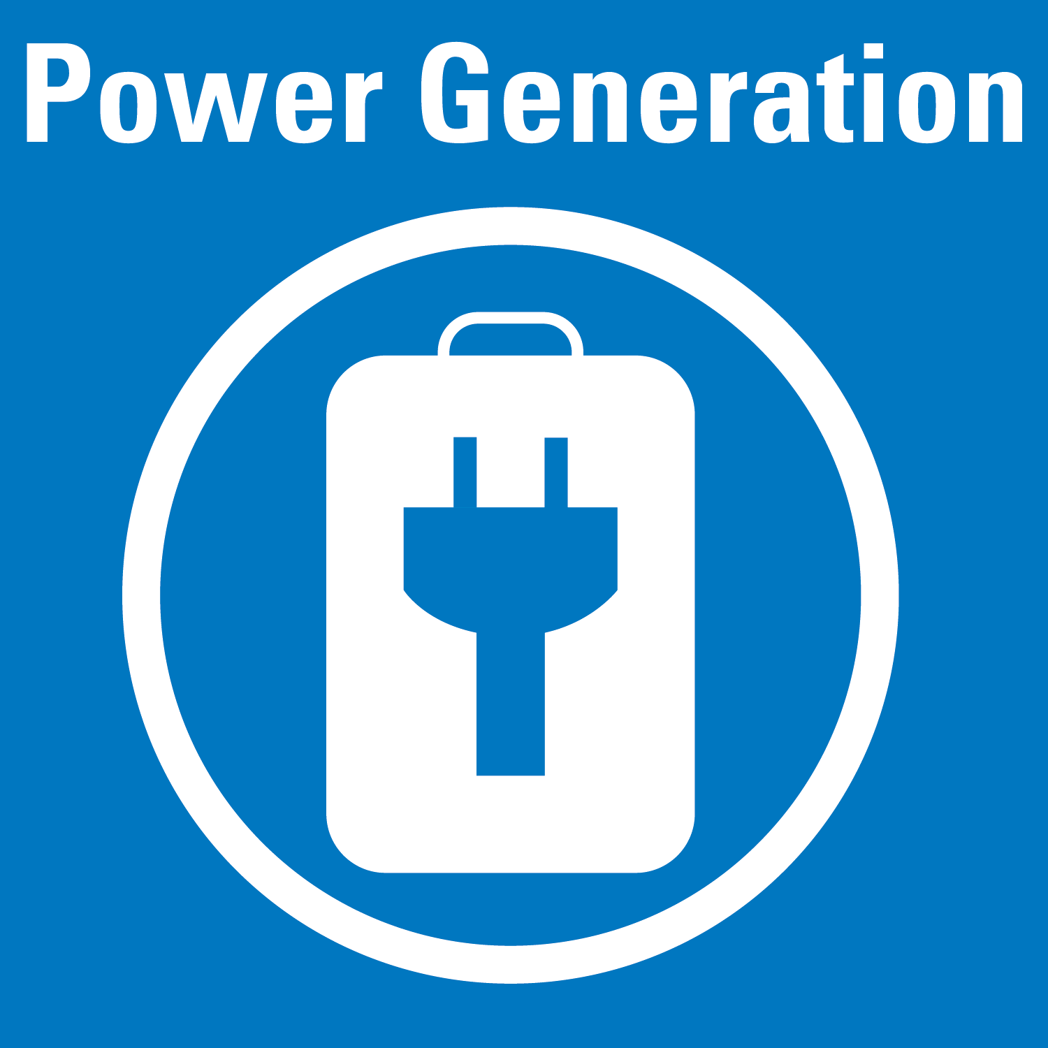 Power Generation Industry metro icon